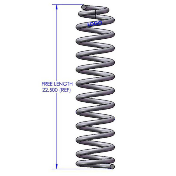 Front Coil Springs, Clayton Off Road Lift 5 Inch, Jeep Grand Cherokee 1993 - 1998 - EDK.ro