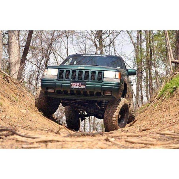 Suspension Long Arm Kit, Rough Country Lift 4 Inch, Jeep Grand Cherokee 1993 - 1998 - EDK.ro