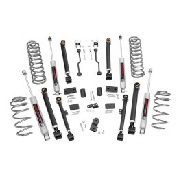 Suspension Lift Kit X-flex, Rough Country Lift 4 Inch, Jeep Grand Cherokee 1993 - 1998 - EDK.ro