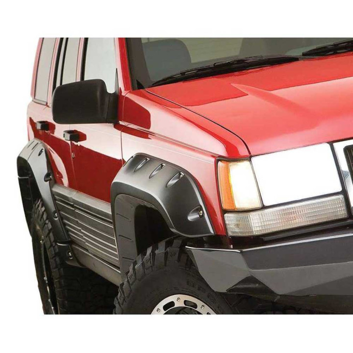 Extensii Aripi Față și Spate, Bushwacker Cut-Out Style, Jeep Grand Cherokee 1993 - 1998 - EDK.ro