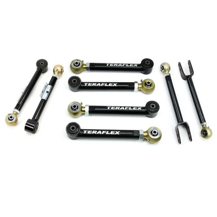Adjustable Short Control Arm Kit, TeraFlex Lift 0-4.5 Inch, Jeep Grand Cherokee 1993 - 1998, Jeep Wrangler 1997 - 2006 - EDK.ro
