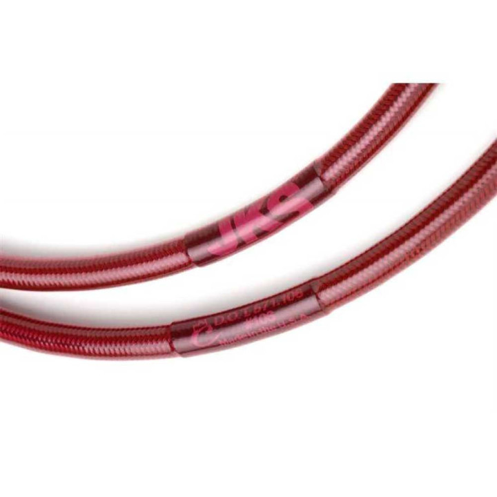 Front Extended Brake Line Kit 22 Inch, JKS, Jeep Grand Cherokee 1993 - 1998, Jeep Wrangler 1997 - 2006 - EDK.ro