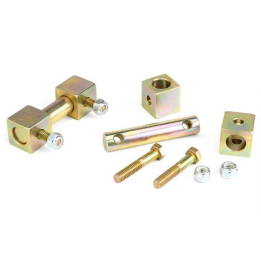 Front Lower Shock Bar Pin Eliminator, JKS, Jeep Grand Cherokee 1993 - 2004, Jeep Wrangler 1997 - 2006 - EDK.ro
