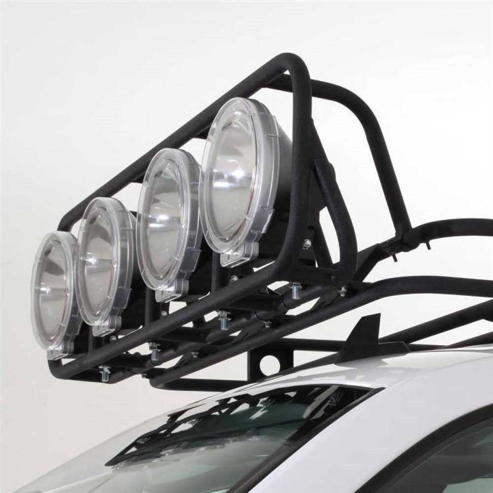 Kit de Integrare Proiectoare LED Omologate, Smittybilt Light cage Defender, Jeep Grand Cherokee / Wrangler / Nissan Pathfinder /