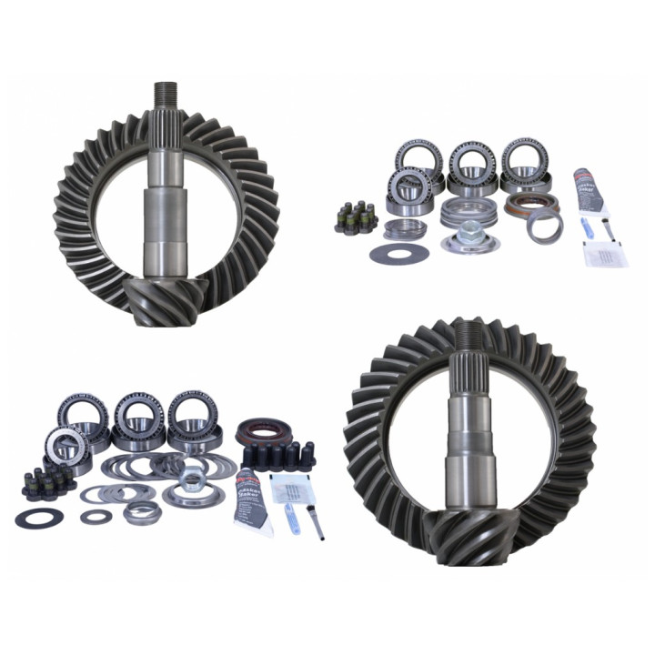 Set Pinion și Coroană Față și Spate Raport 4.56 Dana 30/44, Revolution Gear, Jeep Grand Cherokee 1999 - 2004 - EDK.ro