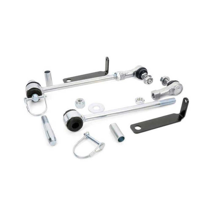 Front Quick Disconnects Sway Bar Links, Rough Country Lift 3-6 Inch, Jeep Grand Cherokee 1999 - 2004 - EDK.ro