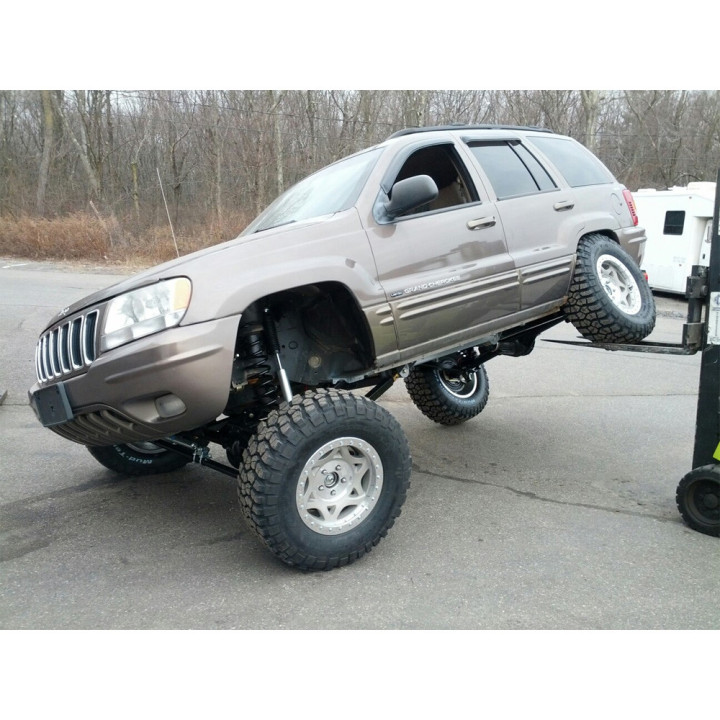 Long Control Arm Pocket Style Upgrade Kit, Clayton Off Road Lift 4-8 Inch, Jeep Grand Cherokee 1999 - 2004 - EDK.ro