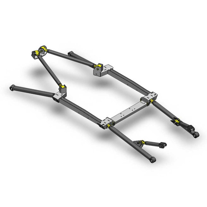 Kit de Modernizare pentru Braț de Control Lung Tip Buzunar, Clayton Off Road Lift 4-8 Inch, Jeep Grand Cherokee 1999 - 2004 - ED