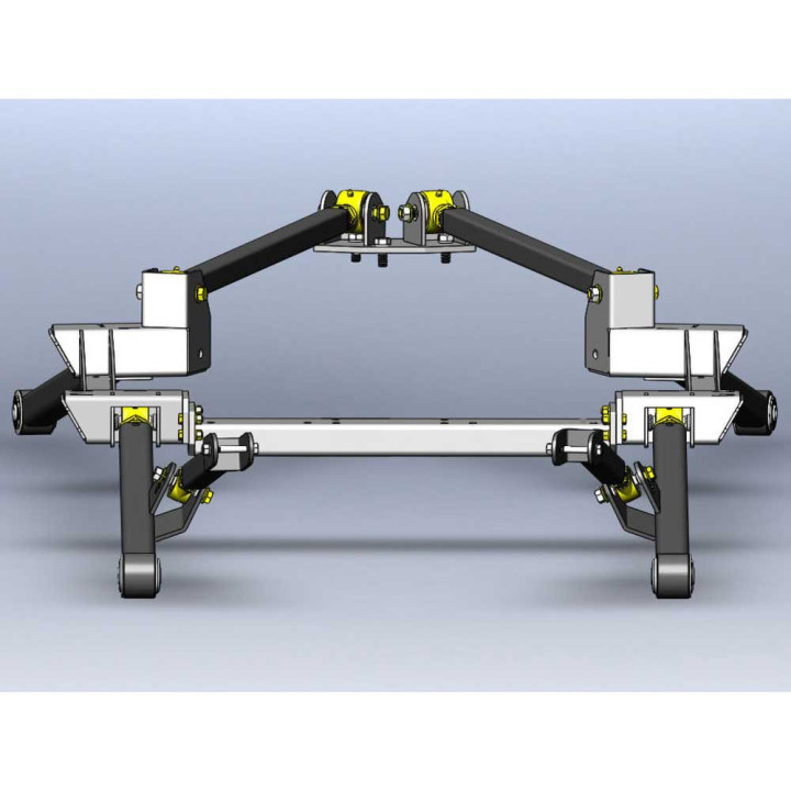 Kit de Modernizare pentru Braț de Control Lung Tip Buzunar, Clayton Off Road Lift 4-8 Inch, Jeep Grand Cherokee 1999 - 2004 - ED