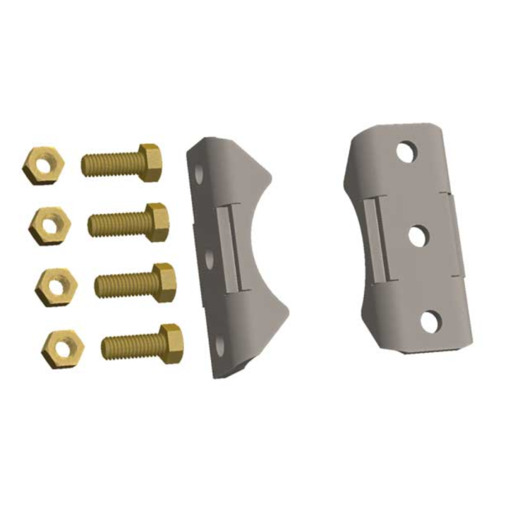 Rear Sway Bar Axle Brackets, Barnes 4WD, Jeep Grand Cherokee 1999 - 2004 - EDK.ro