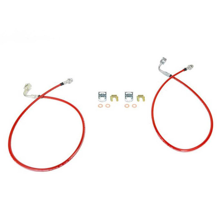 Front Brake Lines Kit, Clayton Off Road 36 Inch, Jeep Grand Cherokee 1999 - 2004 - EDK.ro