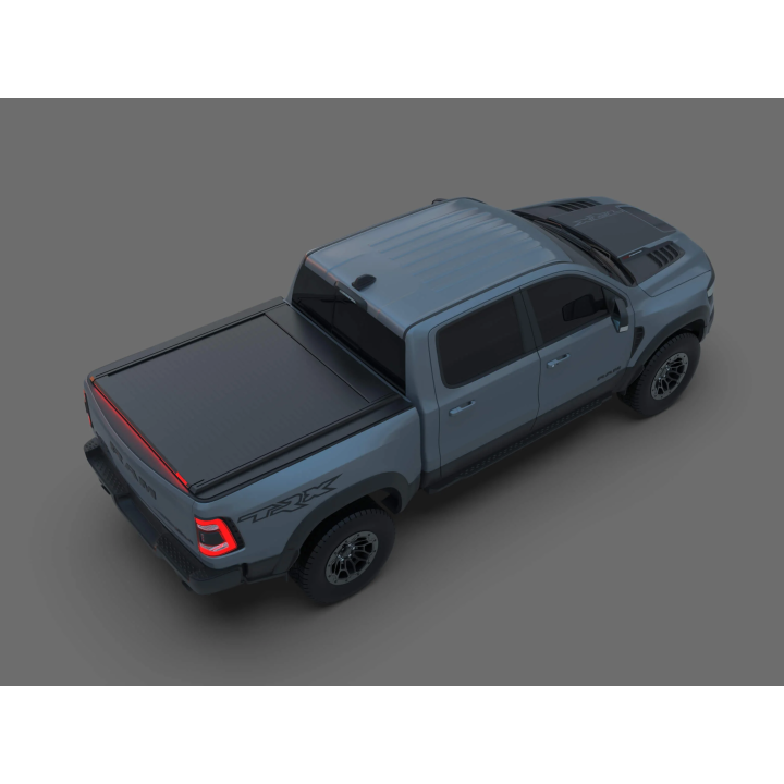 Electronically Assisted Roll Top Tonneau Bed Cover, Tessera 4x4 Roll+, Dodge RAM 1500 Bed Length 5.7 Feet 2009 - 2018 - EDK.ro