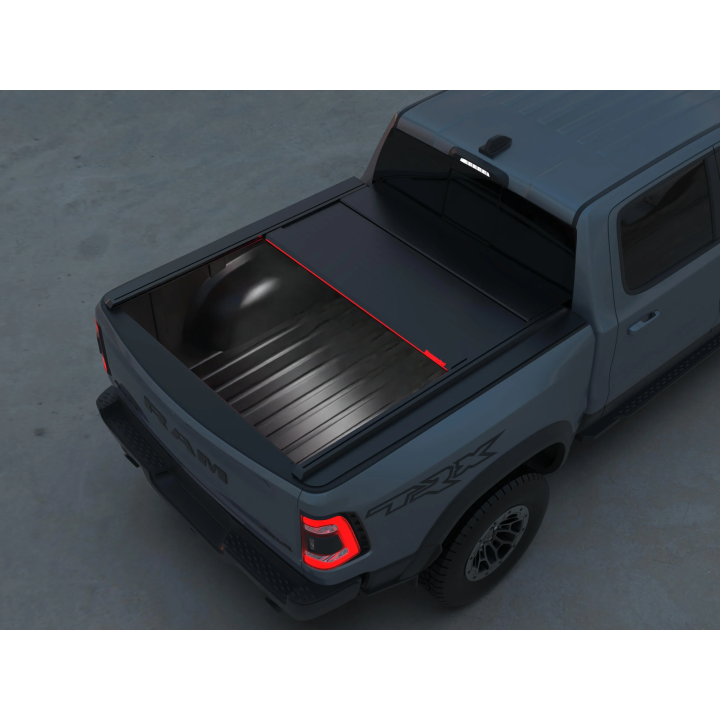 Electronically Assisted Roll Top Tonneau Bed Cover, Tessera 4x4 Roll+, Dodge RAM 1500 Bed Length 5.7 Feet 2009 - 2018 - EDK.ro