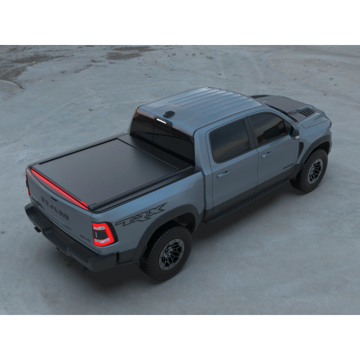 Electronically Assisted Roll Top Tonneau Bed Cover, Tessera 4x4 Roll+, Dodge RAM 1500 Bed Length 5.7 Feet 2009 - 2018 - EDK.ro