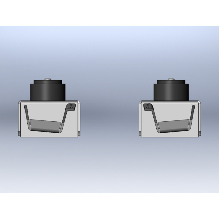 Coil Mount Repair Kit Front, Clayton Off Road, Jeep Grand Cherokee 1999 - 2004 - EDK.ro