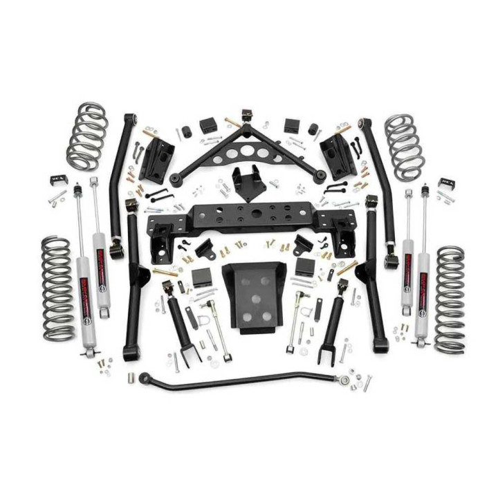 Suspension Long Arm Kit, Rough Country Lift 4 Inch, Jeep Grand Cherokee 1999 - 2004 - EDK.ro