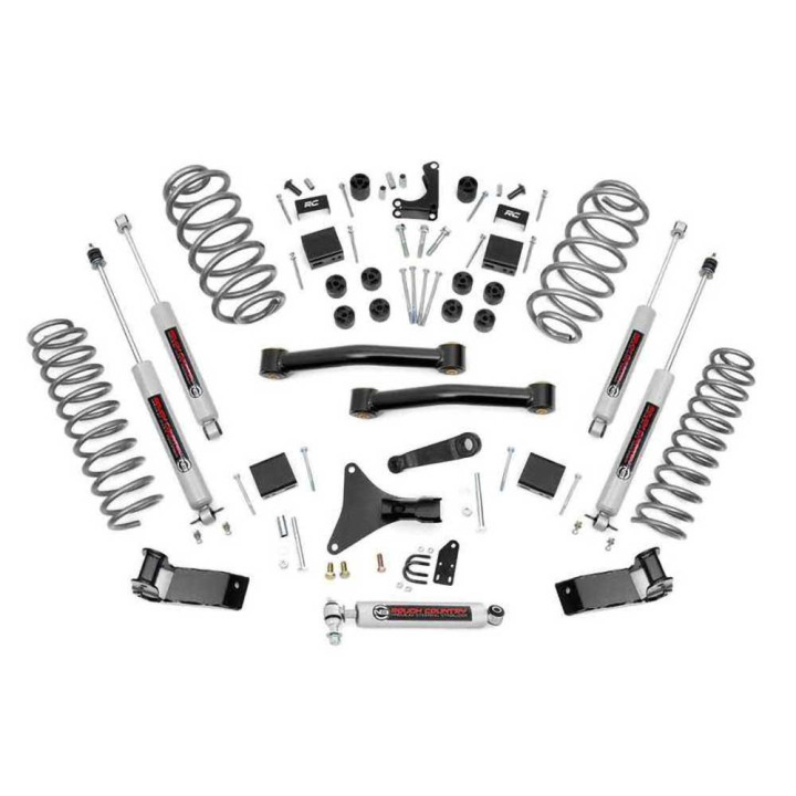 Suspension Lift Kit, Rough Country Lift 4 Inch, Jeep Grand Cherokee 1999 - 2004 - EDK.ro