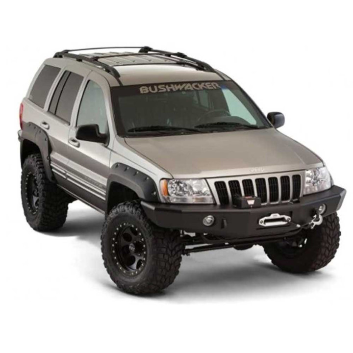 Extensii Aripi Față și Spate, Bushwacker Cut-Out Style, Jeep Grand Cherokee 1999 - 2004 - EDK.ro