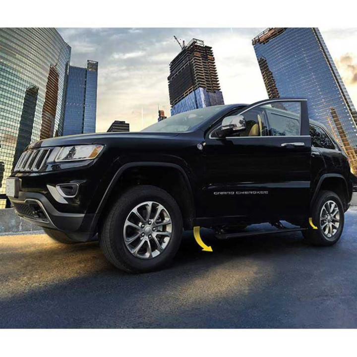 Electric Side Steps, RealTruck AMP PowerStep, Jeep Grand Cherokee 2011 - 2022 - EDK.ro