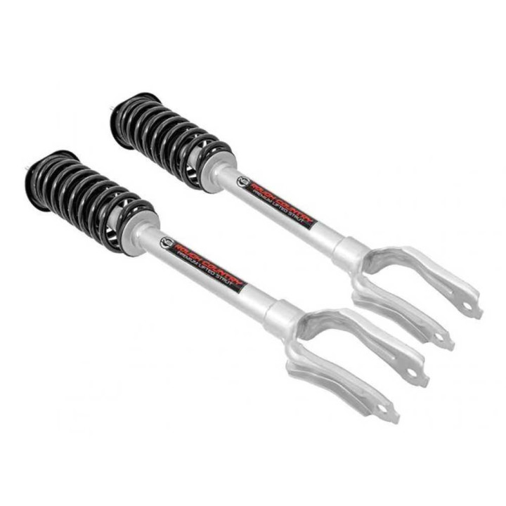 Front Coilover Struts, Rough Country N3 Premium 11-15 Lift 2.5 Inch, Jeep Grand Cherokee 2011 - 2022 - EDK.ro