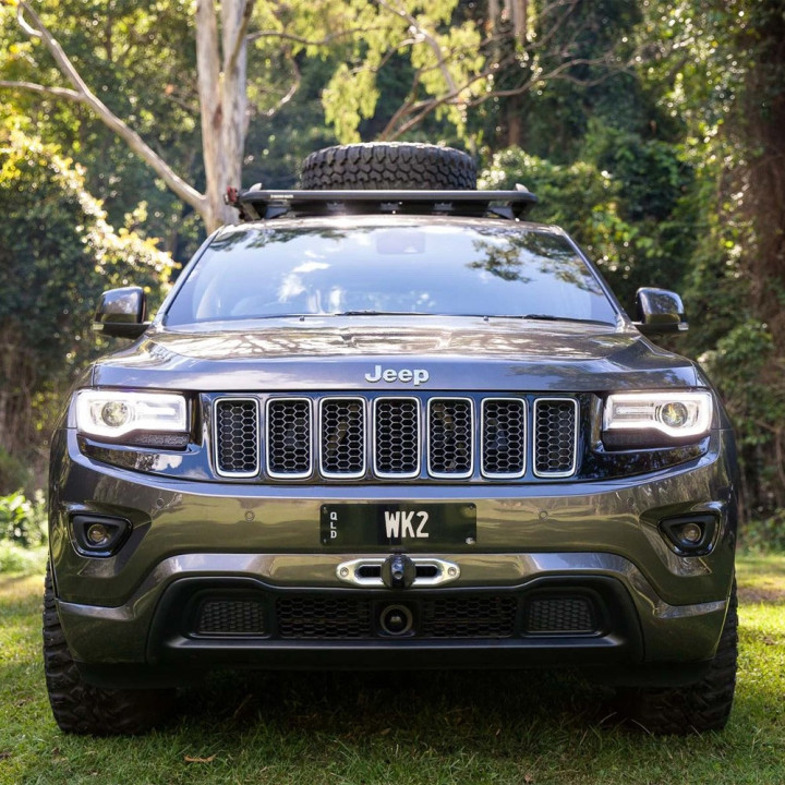 Hidden Winch Mounting Plate, Chief Products WK2 11-15, Jeep Grand Cherokee 2011 - 2022 - EDK.ro