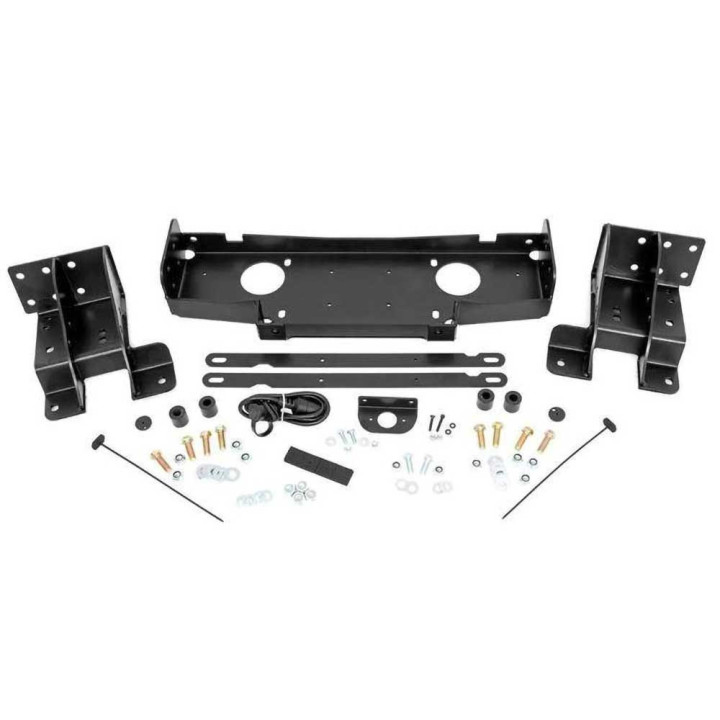 Hidden Winch Mounting Plate, Rough Country, Jeep Grand Cherokee 2011 - 2022 - EDK.ro