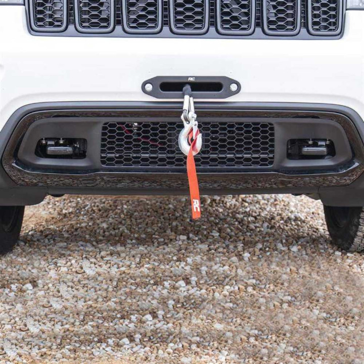 Hidden Winch Mounting Plate, Rough Country, Jeep Grand Cherokee 2011 - 2022 - EDK.ro