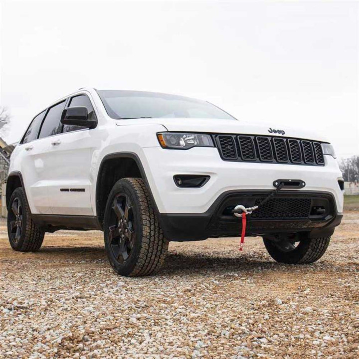Hidden Winch Mounting Plate, Rough Country, Jeep Grand Cherokee 2011 - 2022 - EDK.ro