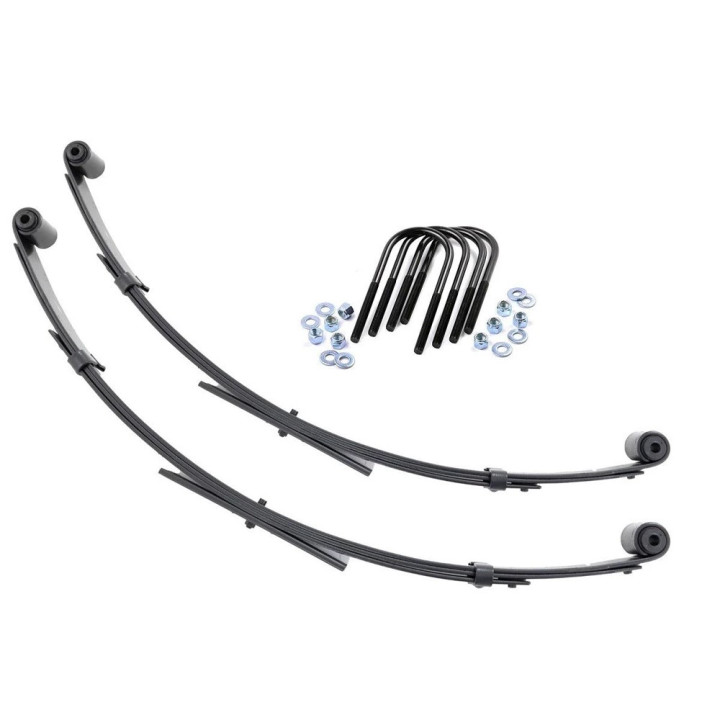 Arcuri Lamelare Față cu Șuruburi în U, Rough Country Lift 2.5 Inch, Jeep Wrangler 1987 - 1995 - EDK.ro