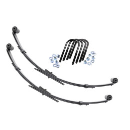 Arcuri Lamelare Spate cu Șuruburi în U, Rough Country Lift 2.5 Inch, Jeep Wrangler 1987 - 1995 - EDK.ro