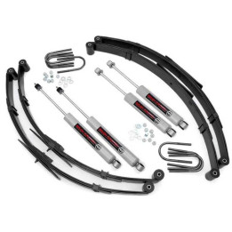 Suspension Lift Kit, Rough Country Lift 2.5 Inch, Jeep Wrangler 1987 - 1995 - EDK.ro