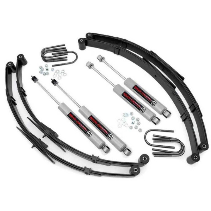 Kit Suspensie de Ridicare, Rough Country Lift 2.5 Inch, Jeep Wrangler 1987 - 1995 - EDK.ro