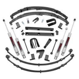 Suspension Lift Kit, Rough Country Lift 4 Inch, Jeep Wrangler 1987 - 1995 - EDK.ro