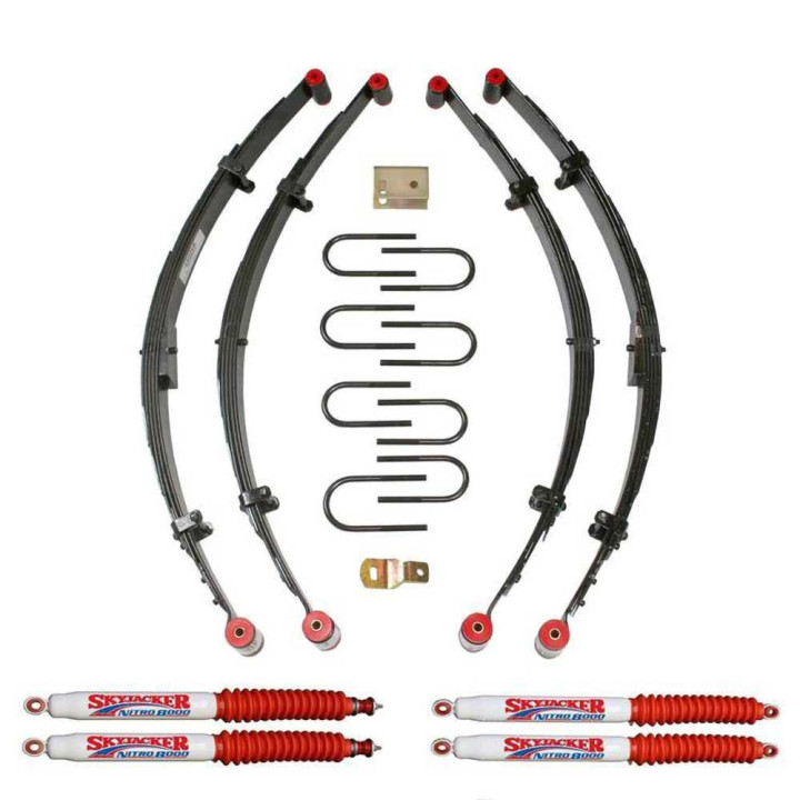 Suspension Lift Kit, Skyjacker Lift 3.5-4 Inch, Jeep Wrangler 1987 - 1995 - EDK.ro