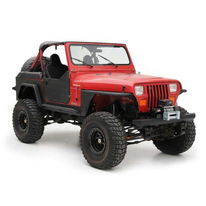 Rear Armor Corner Guards, Smittybilt XRC, Jeep Wrangler 1987 - 1995 - EDK.ro