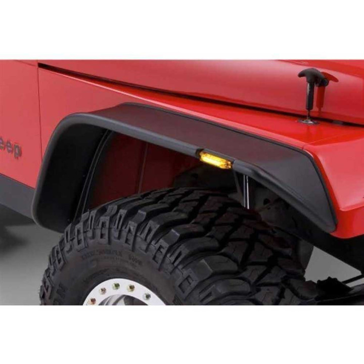 Extensii Aripi Față și Spate, Bushwacker Flat Style, Jeep Wrangler 1987 - 1995 - EDK.ro