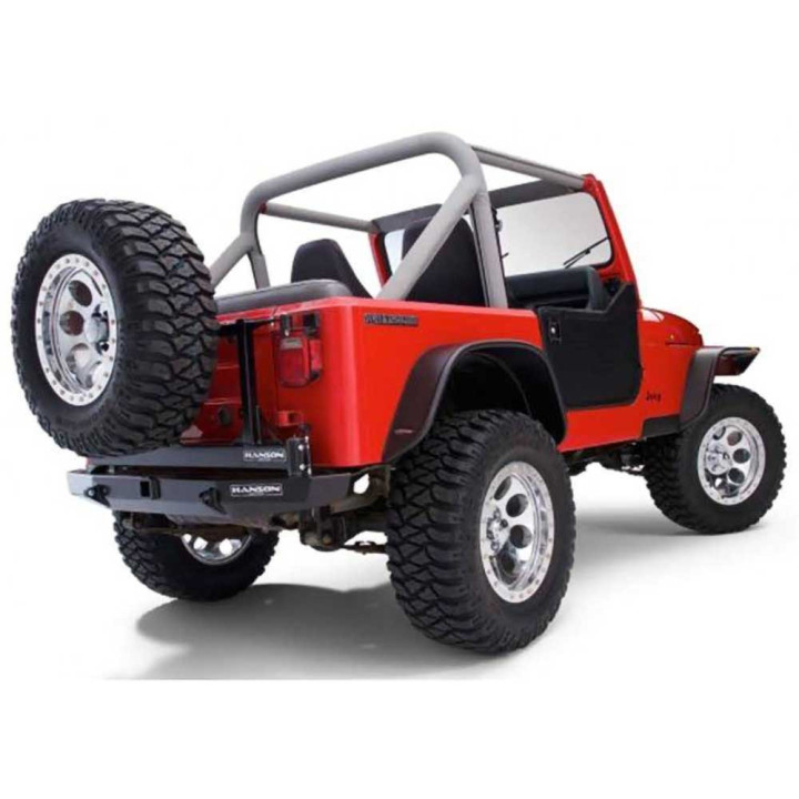 Extensii Aripi Față și Spate, Bushwacker Flat Style, Jeep Wrangler 1987 - 1995 - EDK.ro