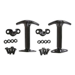 Hood Catches Steel Black, Smittybilt, Jeep Wrangler 1987 - 1995 - EDK.ro