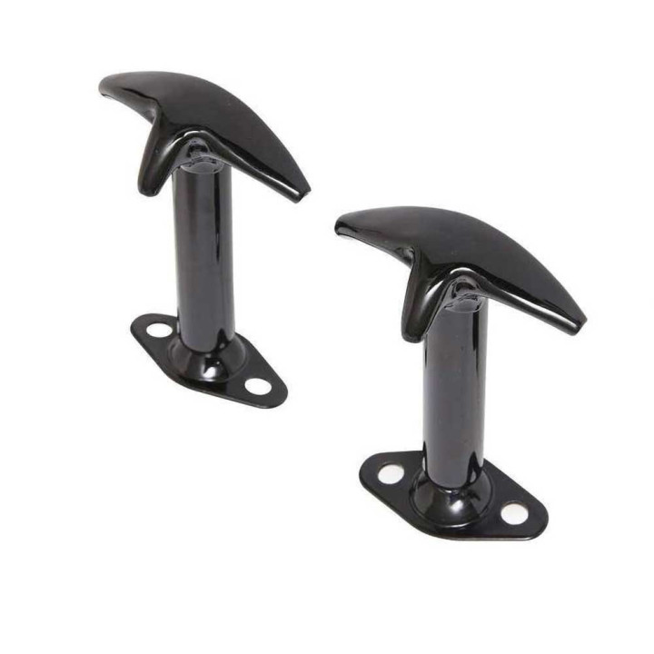 Hood Catches Steel Black, Smittybilt, Jeep Wrangler 1987 - 1995 - EDK.ro