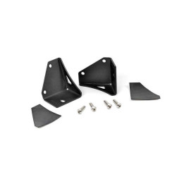 Kit de Integrare Proiectoare LED Omologate Pentru Parbriz, Rough Country Lower windshield light mounts, Jeep Wrangler 1987 - 199