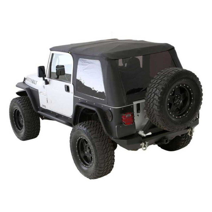 Suport Rabatabil pentru Anvelope, Smittybilt XRC, Jeep Wrangler 1987 - 1995, Jeep Wrangler 1997 - 2006 - EDK.ro