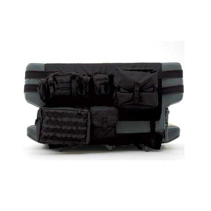 Rear Seat Cover Black, Smittybilt G.E.A.R., Jeep Wrangler 1987 - 1995, Jeep Wrangler 1997 - 2006 - EDK.ro