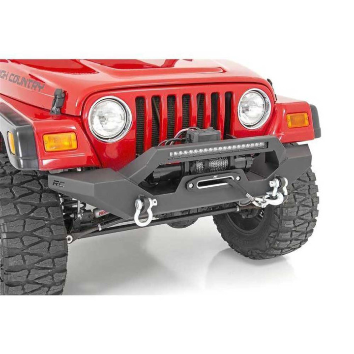 Bullbar Off-Road, Rough Country cu Lumini LED, Jeep Wrangler 1987 - 2006 - EDK.ro