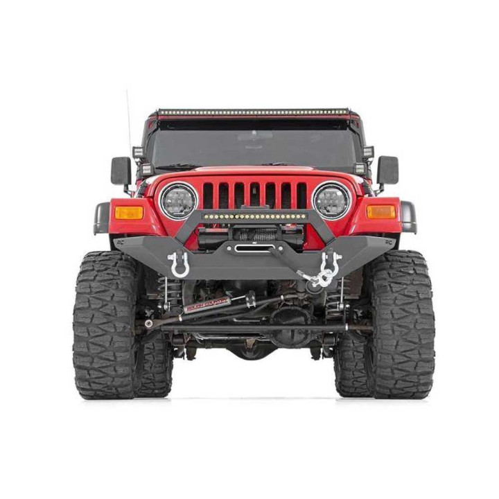 Bullbar Off-Road, Rough Country cu Lumini LED, Jeep Wrangler 1987 - 2006 - EDK.ro