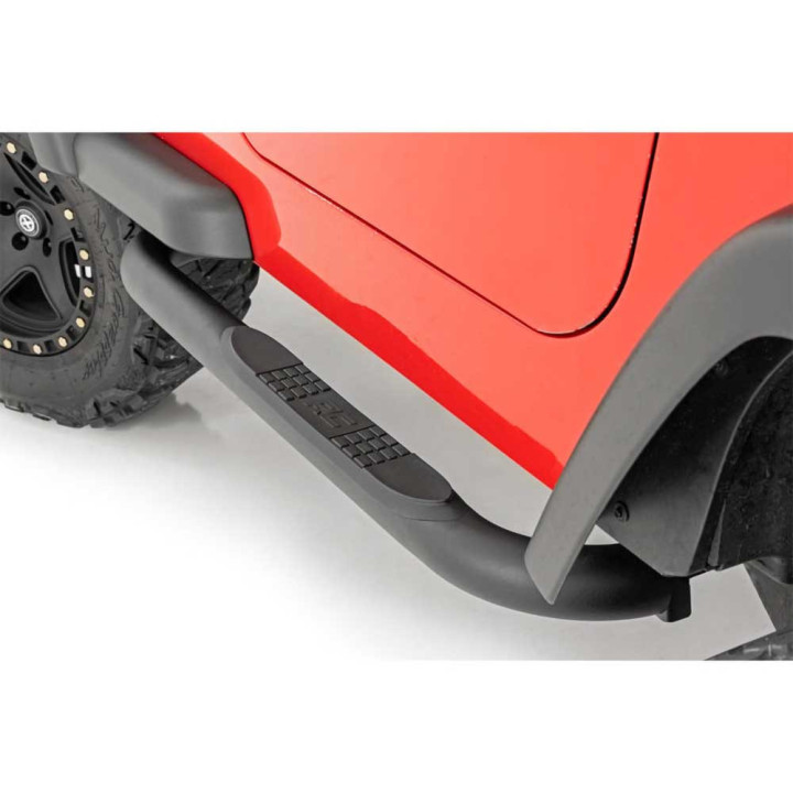 Praguri Laterale, Rough Country Nerf Step, Jeep Wrangler 1987 - 1995 / 1997 - 2006 - EDK.ro