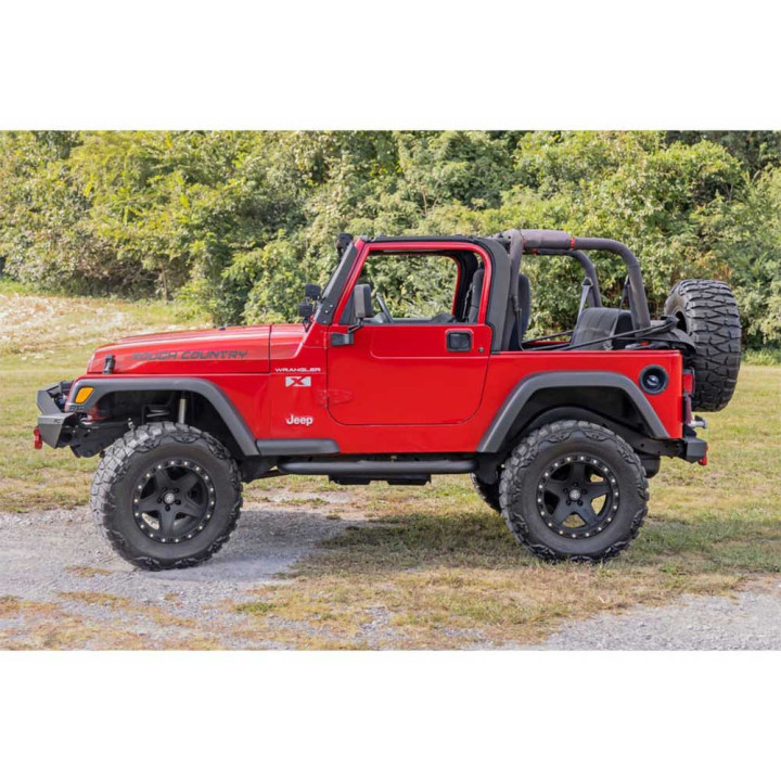 Praguri Laterale, Rough Country Nerf Step, Jeep Wrangler 1987 - 2006 - EDK.ro