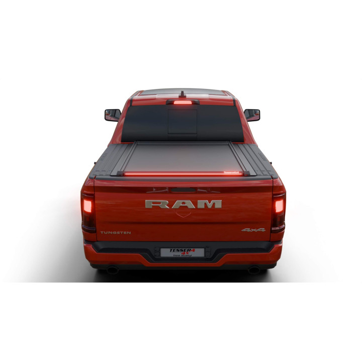 Electronically Assisted Roll Top Tonneau Bed Cover, Tessera 4x4 Roll+, Dodge RAM 1500 Bed Length 5.7 Feet + RamBox 2019 - Presen