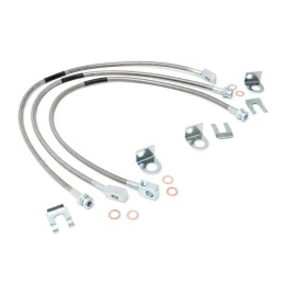 Conducte de Frână Extinse Față și Spate, Rough Country Lift 4-6 Inch, Jeep Wrangler 1987 - 1995, Jeep Wrangler 1997 - 2006 - EDK
