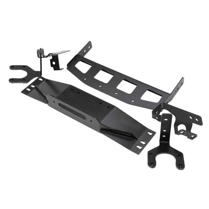 Raised Winch Plate, Smittybilt, Jeep Wrangler 1987 - 1995 / 1997 - 2006 - EDK.ro