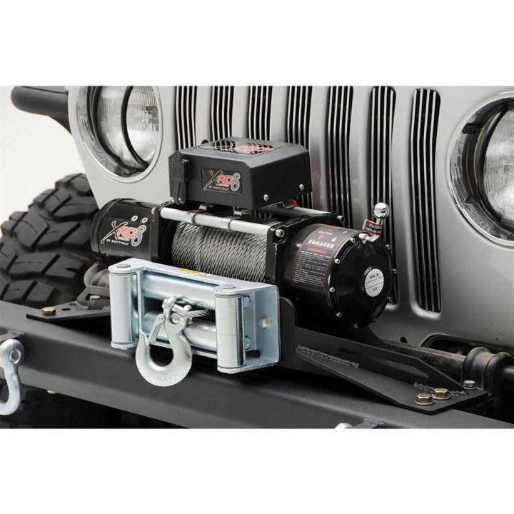 Placă de Troliu Ridicată, Smittybilt, Jeep Wrangler 1987 - 1995, Jeep Wrangler 1997 - 2006 - EDK.ro